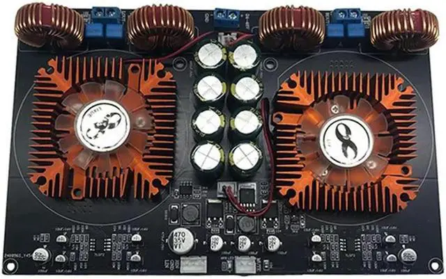 Main image of YJ-TPA3255 Digital Class D Dual-Core High Power 2.0 Amplifier Board Air-Cooled 600W+600W Multifunction Portable Module