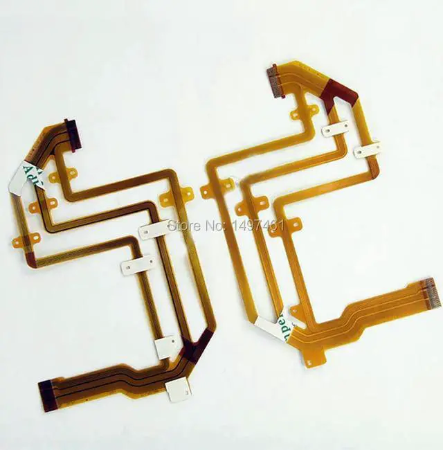 Main image of 2PCS LCD hinge rotate shaft Flex Cable for DCR-SX33E SX33 SX34 SX43 SX44 SX53 SX63 Video camera