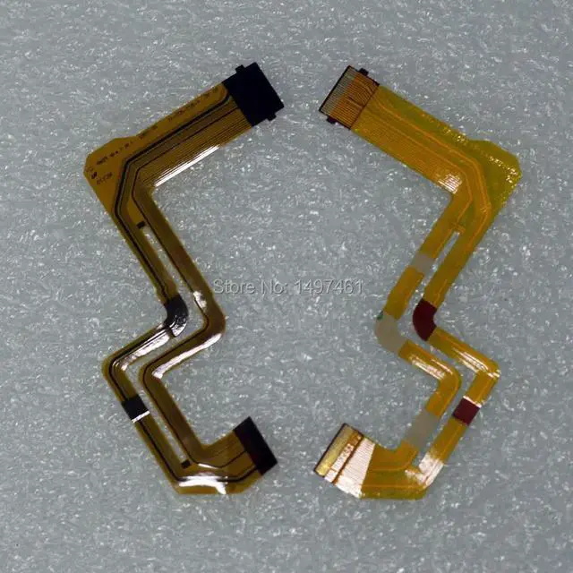 Main image of 2PCS LCD hinge rotate shaft Flex Cable for DCR-SR37E SR37 SR38 SR47 SR48 SR57 SR67 SR87 Video camera