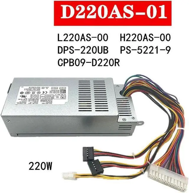 Alt view image 5 of 7 - OwnShoe PSU For D06S 660S V270S S3647 220W Power Supply H220AS-01 L220AS-00 DPS-220UB CPB09-D220R PS-5221-6 PS-5221-8