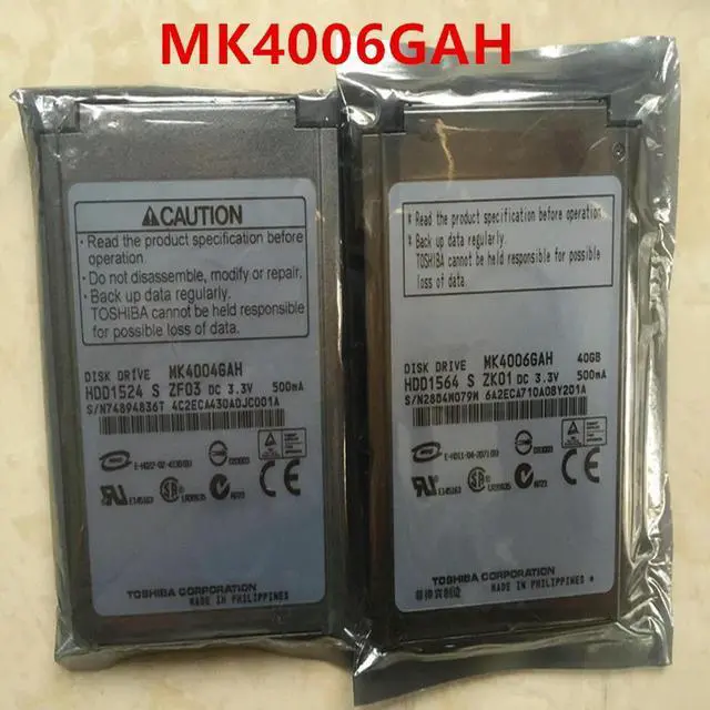 Main image of OwnShoe HDD For 40GB 1.8" CF 50Pin 16MB 4200RPM 8MM For Internal Hard Disk For Notebook HDD For MK4006GAH