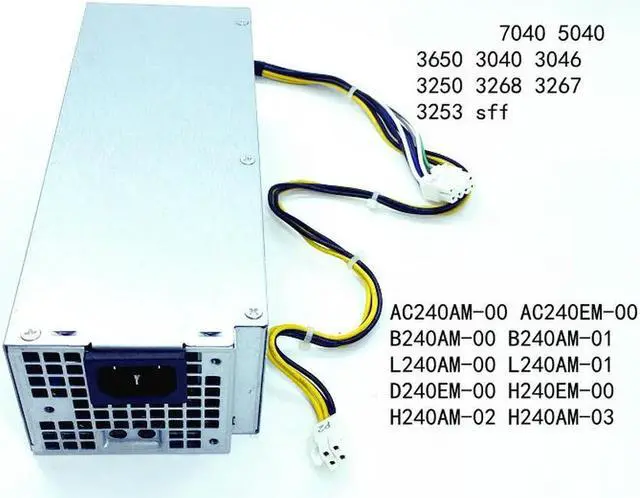 Alt view image 2 of 4 - OwnShoe PSU For 3040 3050 5040 7040 7050 8Pin 240W Power Supply L240AM-01 B240AM-01 H240AM-03 H240AM-02 H240AS-02 AC240EM-00