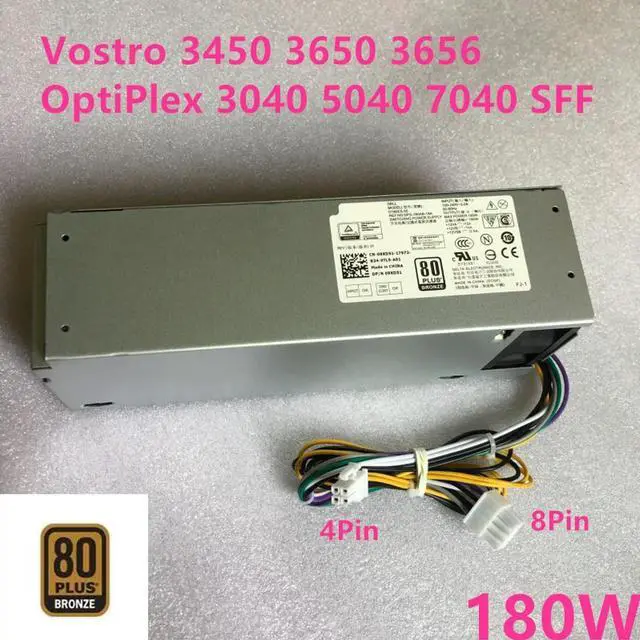 Main image of OwnShoe PSU For Vostro 3450 3650 3656 3040 5040 7040 8Pin 180W Power Supply H180AS-03 HU180ES-01 AC180NS-00 L180ES-01 L180AS-03