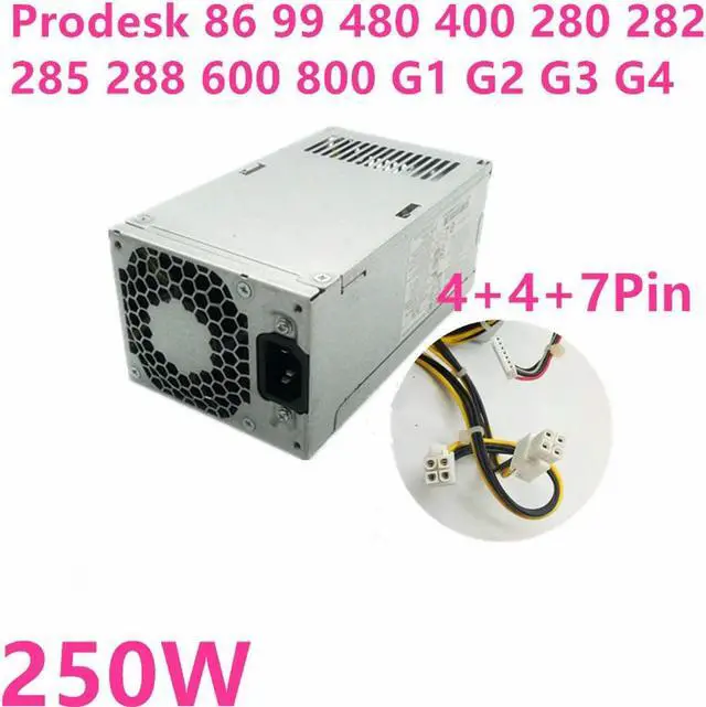 Main image of OwnShoe PSU For Prodesk 86 99 480 400 280 282 600 800 G1 G2 G3 4Pin 250W Power Supply D16-250P1A PCG002 PCH022 901760-001