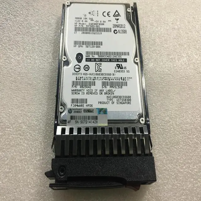 Alt view image 2 of 4 - OwnShoe HDD For 300GB 2.5" SAS 6 Gb/s 8MB 10000RPM For Internal Hard Disk For Server HDD For 507127-B21 507284-001