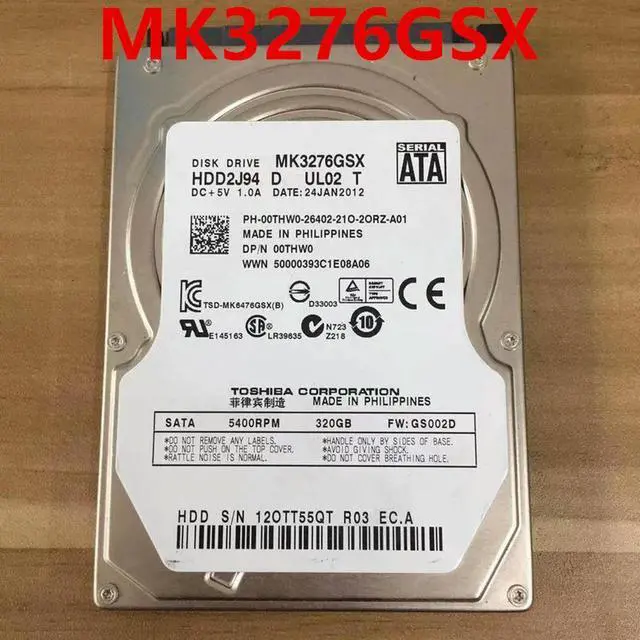 Main image of OwnShoe Almost HDD For 320GB 2.5" SATA 3 Gb/s 8MB 5400RPM For Internal HDD For Laptop HDD For MK3276GSX