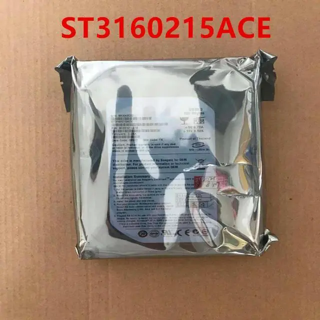 Main image of OwnShoe HDD For 160GB 3.5" IDE 2MB 7200RPM For Internal Hard Disk For Desktop Computer HDD For ST3160215ACE