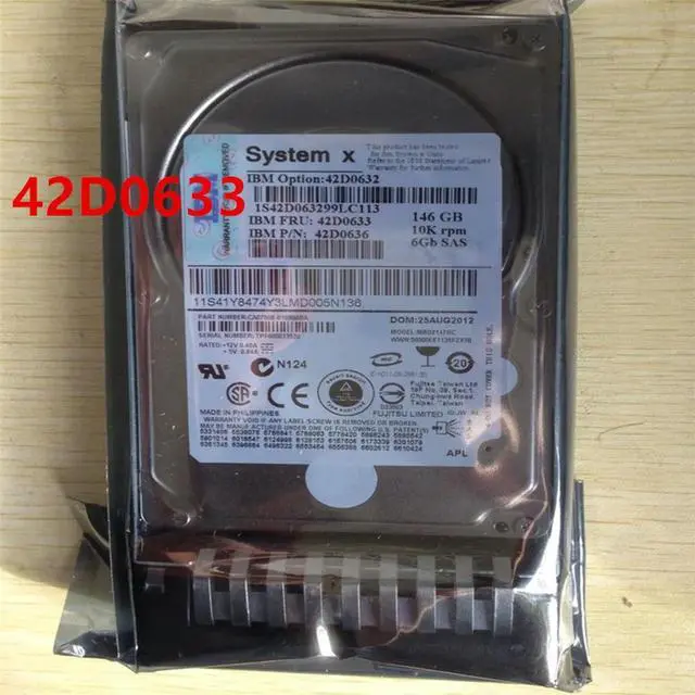 Main image of OwnShoe HDD For 146GB 2.5" SAS 6 Gb/S 32MB 10K For Internal HDD For Server HDD For 42D0632 42D0633 42D0636