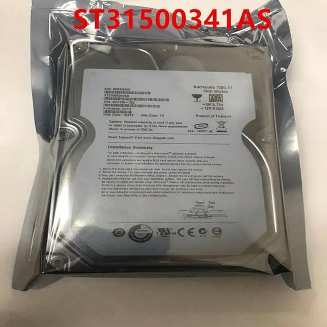 Main image of OwnShoe HDD For 1.5TB 3.5" SATA 6 Gb/s 32MB 7200RPM For Internal Hard Disk For Surveillance HDD For ST31500341AS