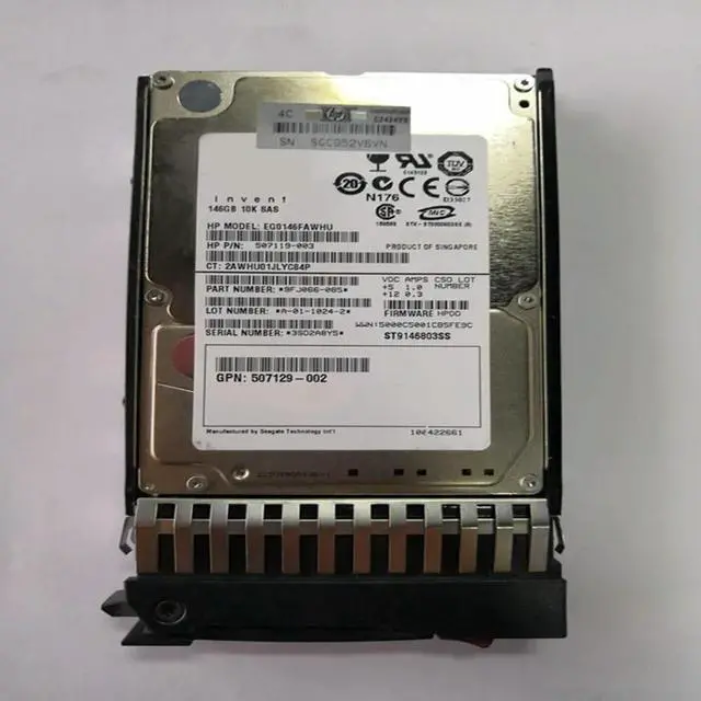 Alt view image 2 of 3 - OwnShoe HDD For 146GB 2.5" SAS 6 Gb/s 32MB 10000RPM For Internal HDD For Server HDD For 431958-B21 432320-001