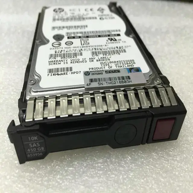 Alt view image 3 of 3 - OwnShoe HDD For 450GB 2.5" SAS 6 Gb/S 64MB 10000RPM For Internal HDD For Server HDD For 653956-001 652572-B21