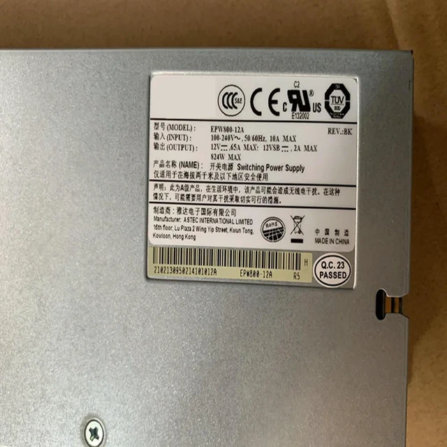 Alt view image 4 of 4 - OwnShoe PC PSU For RH2288 V2 800W Power Supply EPW800-12A 02130950