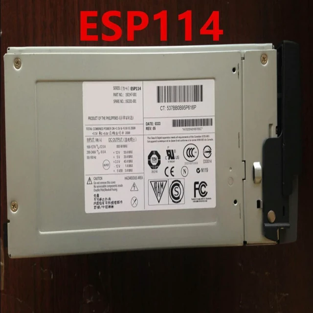 Main image of OwnShoe Almost PSU For DL580G2 580G1 800W Switching Power Supply ESP114 192147-001 192201-001
