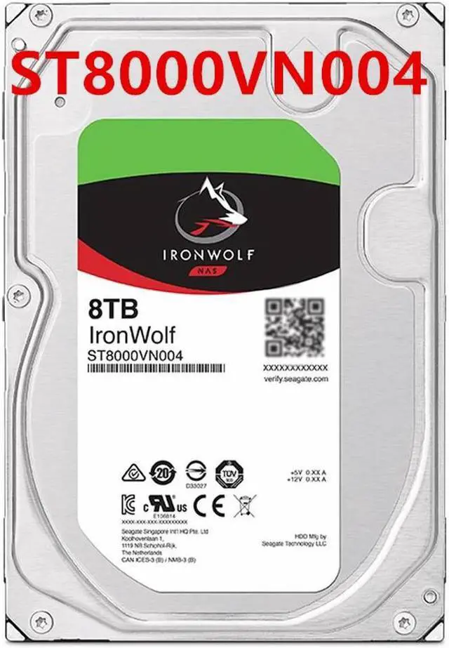 Main image of OwnShoe HDD For Seagaate 8TB 3.5" SATA 6 Gb/s 256MB 7200RPM For Internal Hard Disk For NAS HDD For ST8000VN004