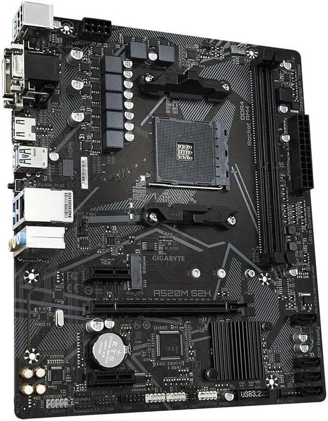Alt view image 3 of 7 - B350 Motherboard PRIME B350M-A for Ryzen 7 5700x 5700x3d 5800x3d AM4 Motherboard for Ryzen 5 5600 5600G 5500 3600 5600X