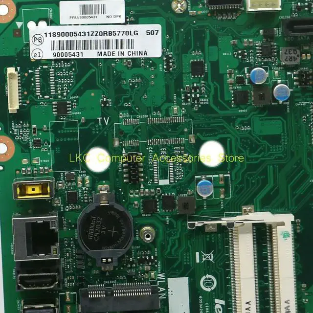 Alt view image 2 of 4 - FOR C360 AIO All-In-One Motherboard 90005431 NO DPK LGA1150 DDR3 CIH81S VER:1.0 Fully Tested 100% Working