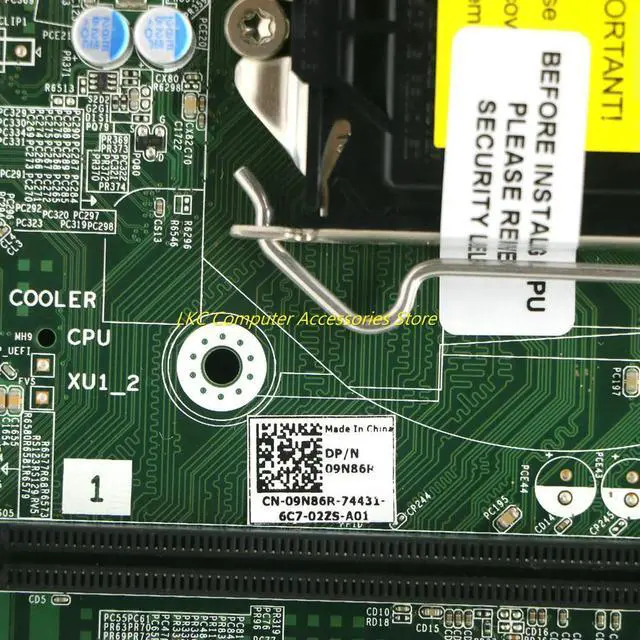 Alt view image 2 of 4 - FOR Optiplex 3040 SFF 3040SFF Desktop Motherboard 9N86R 09N86R CN-09N86R E93839 SS0909 LGA1151 Mainboard 100%Tested