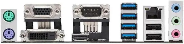 Alt view image 4 of 4 - A320 Motherboard A320M-C for Ryzen 7 5700x 5700x3d 5800x3d 3800X AM4 Motherboard for Ryzen 5 5600 5600G 5500 3600 5600X