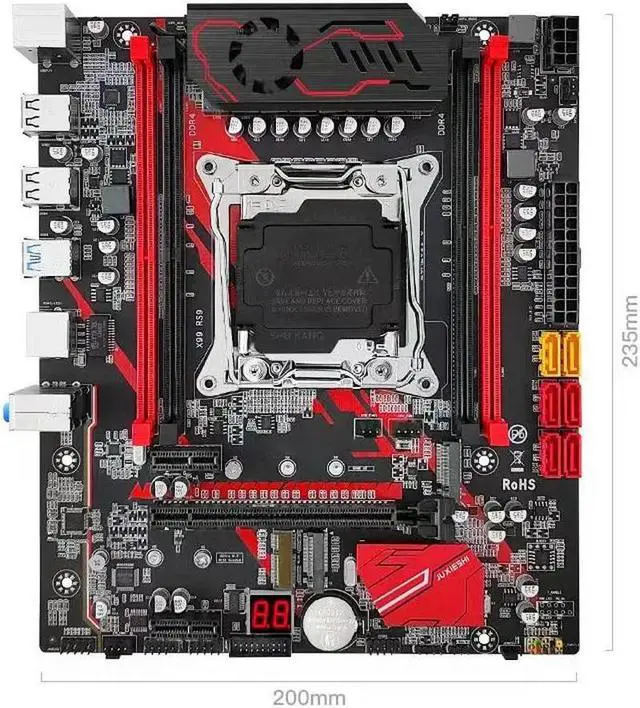 Alt view image 3 of 7 - B360M-PLUS GAMING S Motherboard LGA1151 B360 Chipset DIMM DDR4 Support i7 8700 8700K 8500 CPU