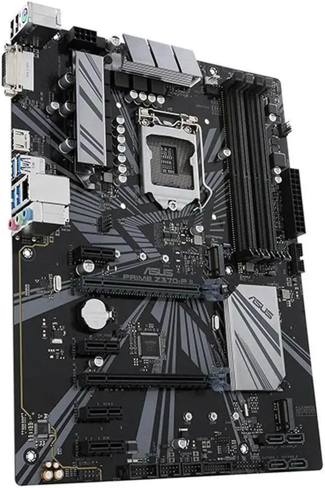 Alt view image 7 of 7 - ,LGA 1151 PRIME Z370-P II Motherboard Support 8th 9th-Gen Core i7 i5 i3 CPU PCI-E 3.0 DDR4 64GB Desktop Z370