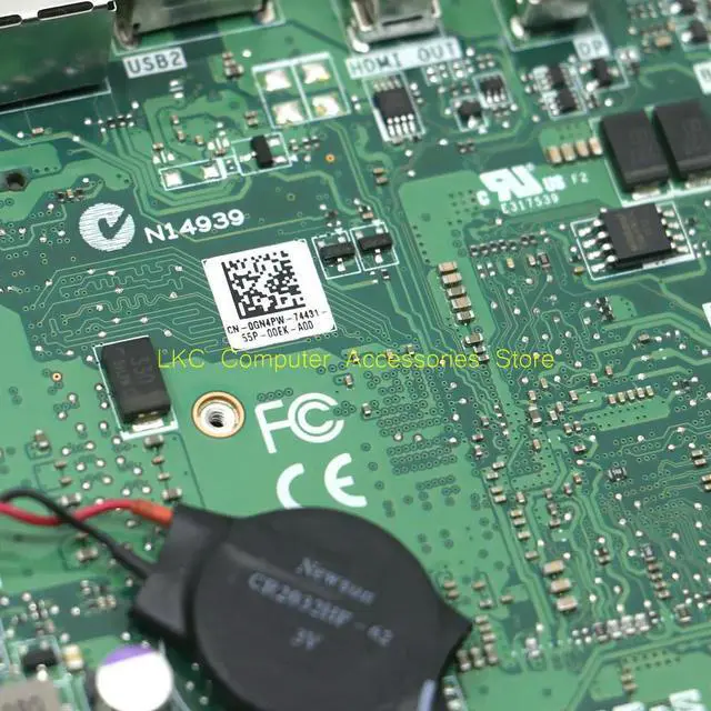 Alt view image 3 of 4 - FOR Inspiron 3050 Micro Desktop Motherboard IPPBT-SK GN4PW 0GN4PW CN-0GN4PW DDR3L Integrated J1800 CPU