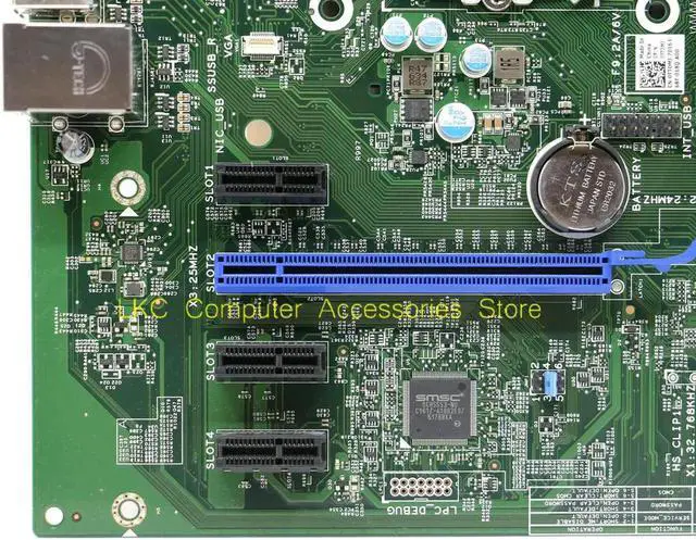 Alt view image 3 of 7 - FOR Optiplex 3040 Tower 3040Tower Desktop Motherboard TJGXR 0TJGXR CN-0TJGXR MIH110R LGA1151 DDR3L Mainboard 100%Tested