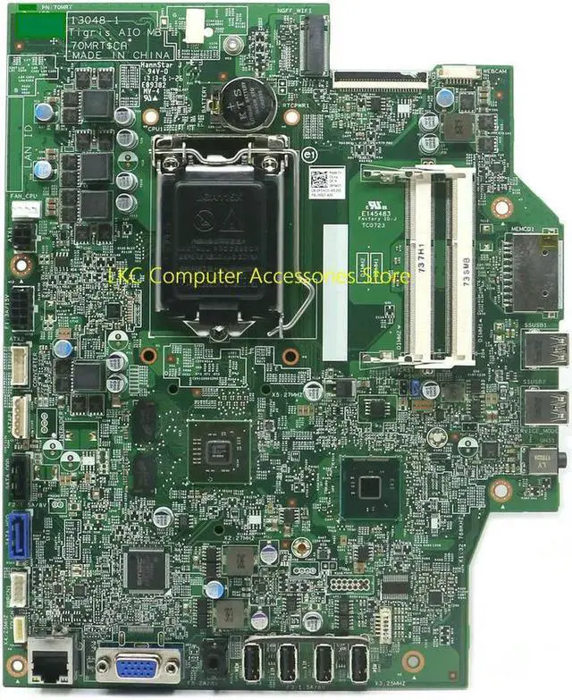 Main image of For OptiPlex 3030 AIO All-In-One Motherboard 13048-1 LGA1150 DDR3 With GPU CN-0P5W03 0P5W03 P5W03 70MRT Mainboard
