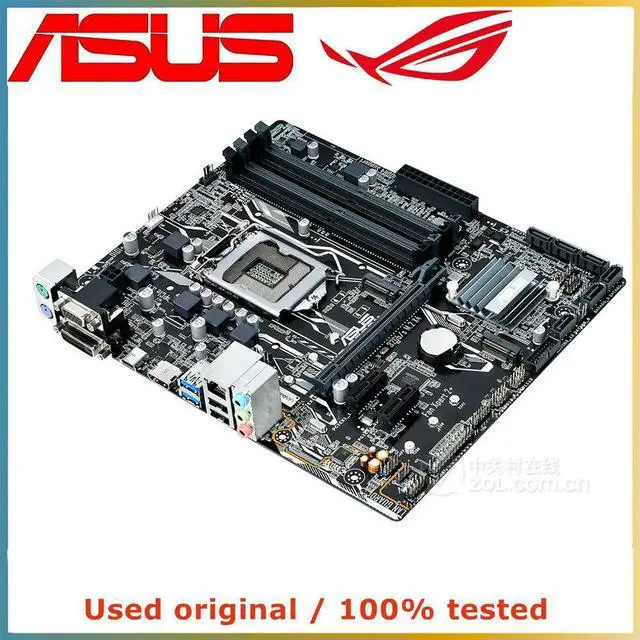 Alt view image 6 of 7 - For PRIME B250M-A Computer Motherboard LGA 1151 DDR4 64G For B250 Desktop Mainboard SATA III PCI-E 3.0 X16