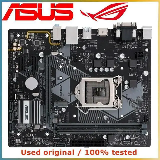 Alt view image 5 of 7 - For PRIME H310M-A R2.0 Computer Motherboard LGA 1151 DDR4 32GB For H310 Desktop Mainboard PCI-E 3.0 X16