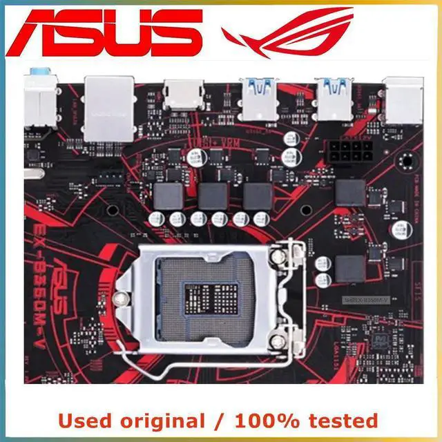 Alt view image 7 of 7 - B360M-V  For EX-B360M-V Computer Motherboard LGA 1151 DDR4 32G For B360 Desktop Mainboard SATA III PCI-E 3.0 X16