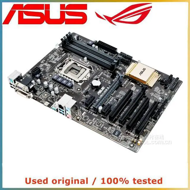 Alt view image 7 of 7 - For B85-PLUS/USB3.1 Computer Motherboard LGA 1150 DDR3 32G For B85 Desktop Mainboard SATA III PCI-E 3.0 X16
