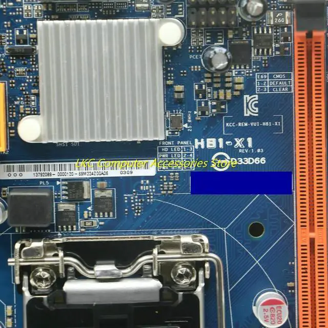Alt view image 2 of 7 - FOR Vostro 3052 20-3052 AIO All-In-One Onboard GPU Motherboard H5M47 0H5M47 CN-0H5M47 Mainboard 14061-2 With CPU J3710