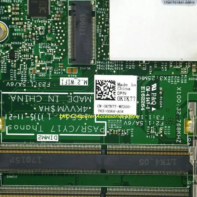 Alt view image 6 of 7 - For Inspiron 5475 7775 AIO All-in-one Motherboard CN-0KTK77 KTK77 0KTK77 AM4 Mainboard Onboard RX560 Graphics