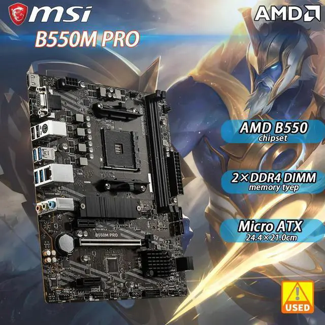B550 Motherboard B550M PRO Supports Ryzen 5 5600G 5600/Ryzen