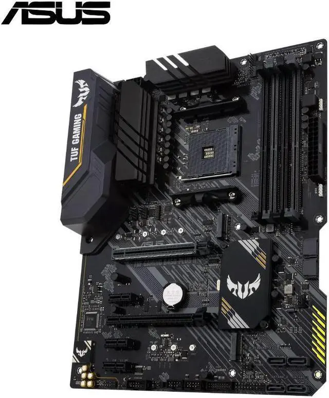 Main image of B450 Motherboard TUF GAMING B450-PLUS II Supports Ryzen 7 1700 3700x Ryzen 5 2600 2600x 3500x 3600 5500 5600 5600G 4600G