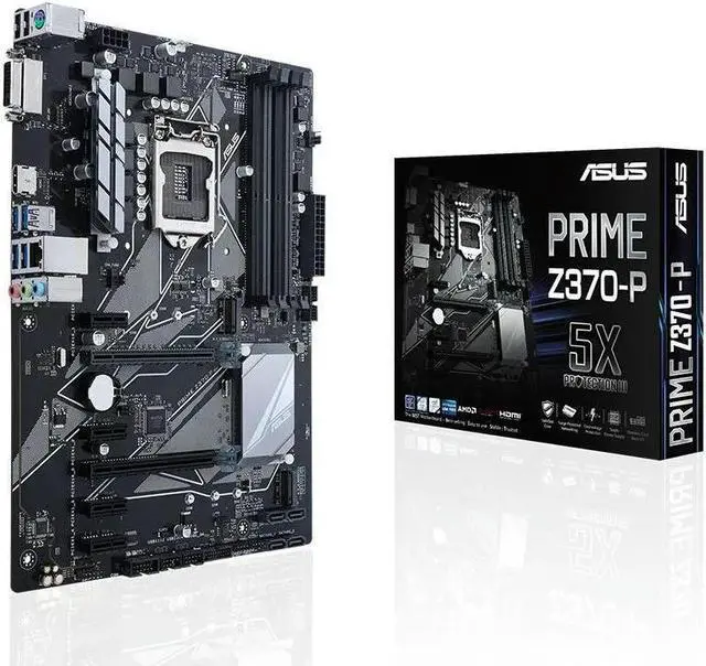 Main image of PRIME Z370-P Motherboard LGA1151 DDR4 64GB Core i7/i5/i3 PCI-E 3.0 64GB Z370 Desktop maiboard