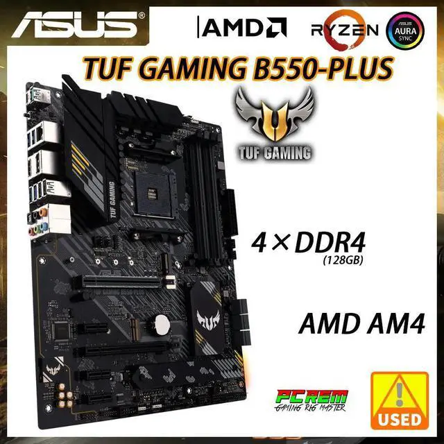 B550 Motherboard TUF GAMING B550-PLUS Supports Ryzen 5 5600G