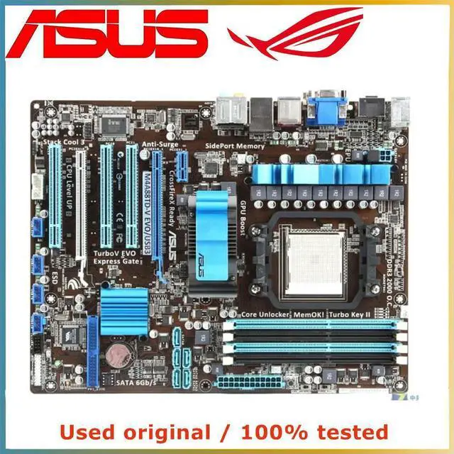 Main image of For M4A88TD-V EVO/USB3 Computer Motherboard AM3 DDR3 32G For 880G Desktop Mainboard USB2.0 SATA II