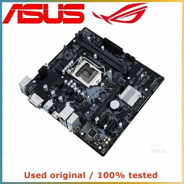 Alt view image 2 of 4 - For B460M-N Computer Motherboard LGA 1200 DDR4 64G For B460 Desktop Mainboard M.2 NVME PCI-E 3.0 X16