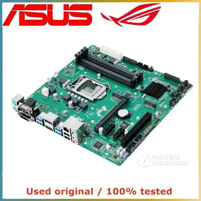 Alt view image 2 of 4 - For PRIME B250M-C Computer Motherboard LGA 1151 DDR4 64G For B250 Desktop Mainboard SATA III PCI-E 3.0 X16