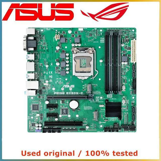 Main image of For PRIME B250M-C Computer Motherboard LGA 1151 DDR4 64G For B250 Desktop Mainboard SATA III PCI-E 3.0 X16