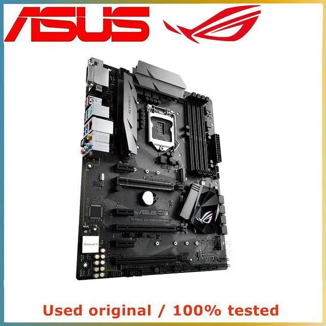 Alt view image 3 of 4 - For ROG STRIX Z270H GAMING Computer Motherboard LGA 1151 DDR4 64GB For Z270 Desktop Mainboard M.2 NVME PCI-E 3.0 X16