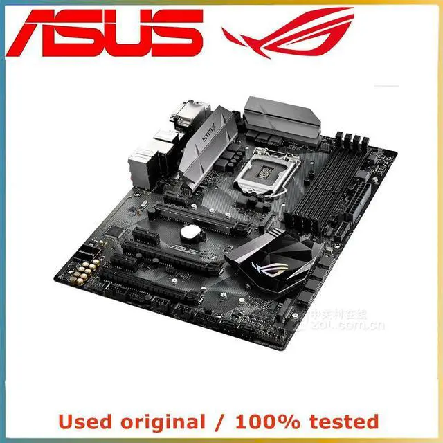 Alt view image 4 of 4 - For ROG STRIX Z270H GAMING Computer Motherboard LGA 1151 DDR4 64GB For Z270 Desktop Mainboard M.2 NVME PCI-E 3.0 X16