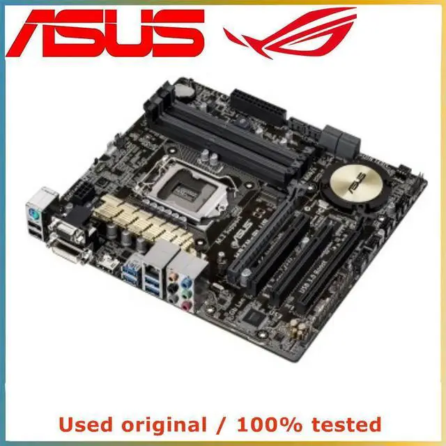 Alt view image 2 of 4 - For H97M-PLUS Computer Motherboard LGA 1150 DDR3 32G For H97 Desktop Mainboard SATA III PCI-E 3.0 X16