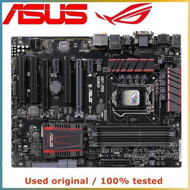 Main image of For H97-PRO GAMER Computer Motherboard LGA 1150 DDR3 32G For H97 Desktop Mainboard SATA III PCI-E 3.0 X16
