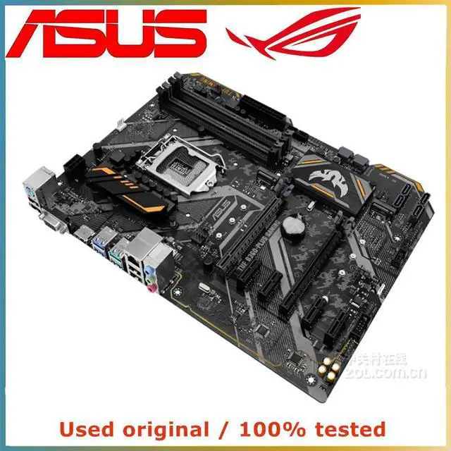 Alt view image 2 of 4 - For TUF B360-PLUS GAMING Computer Motherboard LGA 1151 DDR4 64G For B360 Desktop Mainboard SATA III PCI-E 3.0 X16