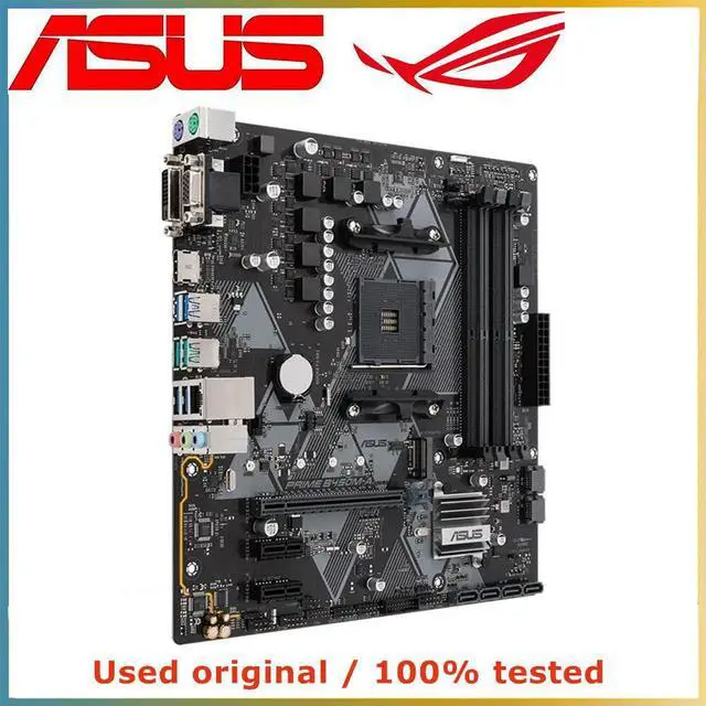 Alt view image 2 of 4 - For B450 For PRIME B450M-A Computer Motherboard AM4 DDR4 128G Desktop Mainboard  SATA III USB PCI-E 3.0 X16