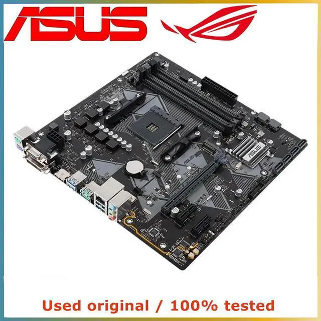 Alt view image 3 of 4 - For B450 For PRIME B450M-A Computer Motherboard AM4 DDR4 128G Desktop Mainboard  SATA III USB PCI-E 3.0 X16