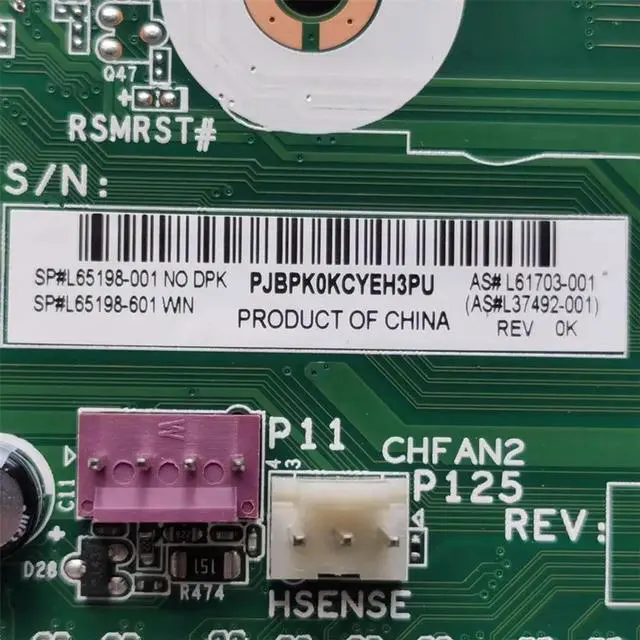 Alt view image 2 of 4 - L65198-001 For800 880 G5 TWR Motherboard L65198-601 L61703-001 Mainboard 100% Tested Fully Work