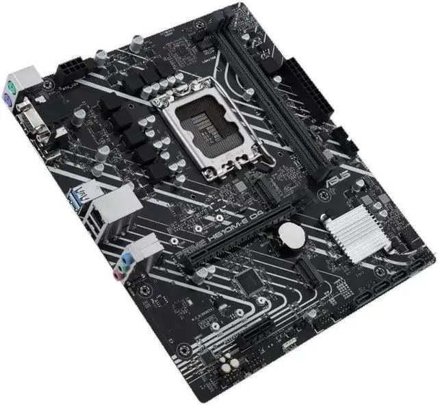 Alt view image 4 of 4 - PRIME H610M-E D4 motherboard supports LGA1700 DDR4PCIe 4.0, dual M.2 slots, Realtek 1G network card M-ATX motherboards